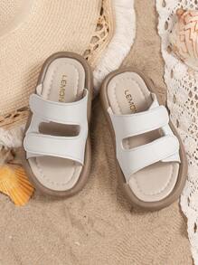 1 Paio di Pantofole Casual di Moda per Bambini, Design Comodo, Antiscivolo e Leggero, Adatto per l'Estate