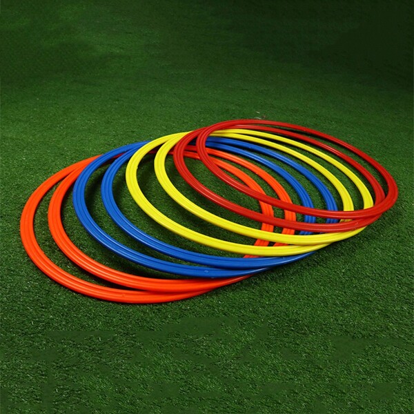 1 Pieza Aro De Agilidad De Color Al Azar, Aro De Entrenamiento De Velocidad Y Sensorial Para Saltos Y Entrenamiento De Movimientos En Fútbol, Baloncesto Y Otros Deportes