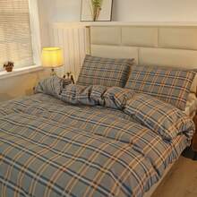 3 Piezas De Cubierta Nórdica Con Estampado Floral De Estilo Sencillo Y Cómodo Y Conjunto De Funda De Almohada (sábana Y Relleno No Incluidos)