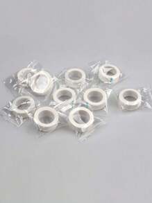 2-8pcs Eyelash Extension Tape, Fenshine Micropore Medical Tape For Eyelash Extension, Adhesive Fabric Tape For For Eyelash Extension Supply 0.5 Inch X 10 Yards - White - View 8