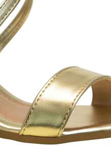 Women Heeled Sandals - Vàng - Xem 6