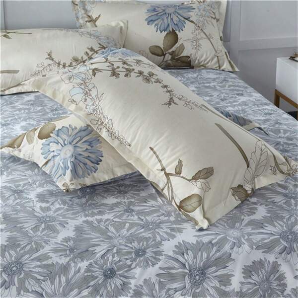 2pcs Skin-Friendly Printed Pillow Cases, Suitable For All Seasons (Pillow Insert Not Included)