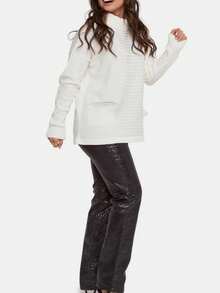 Women Sweaters - 白色 - 查看 4