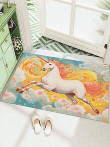 1pc Personalized 50*80cm Area Rug/Floor Mat, Your Carpet, Your Design! - Color You Like - View 5