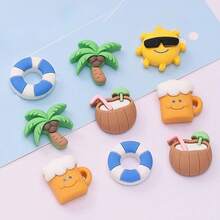 6 cái Hoạt hình mặt trời & Cây dừa Thiết kế Nam châm tủ lạnh Hình dán , Dễ thương Trang trí Tủ lạnh Hình dán , Phòng bếp Cá nhân hóa Từ tính Hình dán , Văn phòng Bảng trắng Tủ Và Máy rửa chén dĩa Đồ trang trí , Phòng bếp Đồ trang trí , Nhà  Đồ trang trí - Nhiều màu - Xem 2