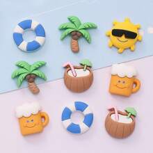 6 cái Hoạt hình mặt trời & Cây dừa Thiết kế Nam châm tủ lạnh Hình dán , Dễ thương Trang trí Tủ lạnh Hình dán , Phòng bếp Cá nhân hóa Từ tính Hình dán , Văn phòng Bảng trắng Tủ Và Máy rửa chén dĩa Đồ trang trí , Phòng bếp Đồ trang trí , Nhà  Đồ trang trí - Nhiều màu - Xem 1