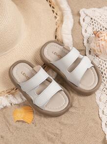 1 Paio di Pantofole Casual di Moda per Bambini, Design Comodo, Antiscivolo e Leggero, Adatto per l'Estate