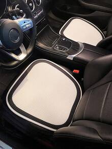 1 件汽车座垫，通用四季，夏季凉垫，通风座套，后排座垫。 - 白色 - 查看 8