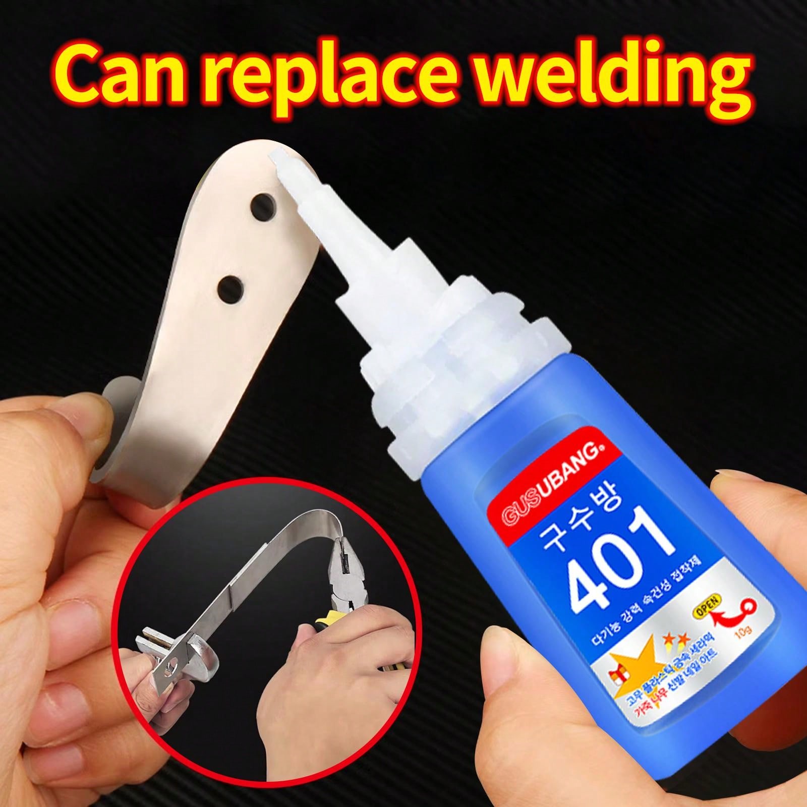 1 st. 401 Självhäftande Super Lim För Sko Reparation , Keramik ...