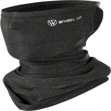 夏季防曬防UV透氣彈性多功能頸套，快干涼爽面罩帶耳環用於騎摩托車、遠足和旅行 - 深灰色 - 查看 3