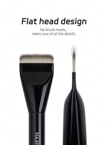 MAANGE 2支装化妆刷套装，可用作粉底刷、面膜刷等，是送给女性和女孩的化妆工具和礼物。套装包含：化妆刷套装、化妆刷套装、全套化妆工具、化妆刷套装、全套化妆工具、化妆刷套装、化妆礼品套装、套装、赠品、专业化妆刷、全套化妆工具。 - 黑色 - 查看 10