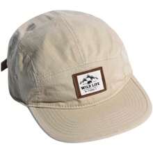 23SS Retro US Style 5-Panel Outdoor Casual Camping Hat, Adjustable Brim Baseball Cap For Skateboarding, Large Size, Brim Length 7cm - A - View 3