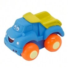 Brinquedo Soft Cars Carrinhos Mordedor Para Bebe Divertoys - Multicolorido - View 6