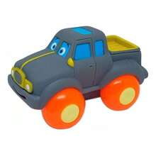 Brinquedo Soft Cars Carrinhos Mordedor Para Bebe Divertoys - Multicolorido - View 5