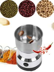 Molino de granos de café - Blanco y Negro - Ver 2