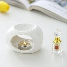 Cirelle 蛋形烛台陶瓷蜡烛芳香扩散器香薰炉家居装饰配件万圣节、幽灵、秋季、节日、假日圣诞节、冬季、假日、节日、房间装饰、礼物