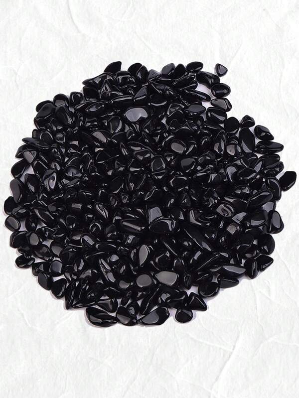 100g/Pack Natural Black Obsidian Stones For Home Aquarium Fish Tank Decoration