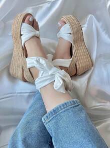 Women Wedges & Flatform - White - View 1