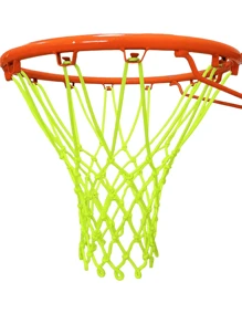 1 Stück Basketballnetz Mit Beleuchtung, Nächtliches Leuchtendes Outdoor-netz Für Sport Aus Nylon, Tragbar Und Solarbetrieben