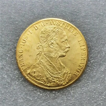1915 Austria 4 Ducat Copy Coin