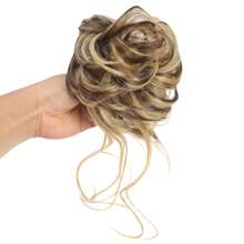 Lộn xộn tóc búi Kẹp vuốt Quăn Dợn sóng Tóc búi Tóc lên Nối tóc Dây buộc tóc ruột già Dài Râu Chignon Bánh bao Miếng tóc Đối với phụ nữ - Nhiều màu - Xem 6