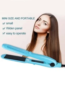 Plancha plana de cerámica lisa y recta, resultados rápidos, estilos suaves, Plancha para alisar el cabello de una manera fácil y sencilla de usar - Multicolor - Ver 3