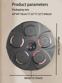 1套拳擊機,拳擊訓練牆靶,智慧型藍牙音樂連接,用於拳擊反應+運動武術+速度訓練+健身,男女適用的拳擊訓練器材 - 拳擊訓練器 - 查看 3
