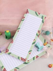 1 Miếng Từ tính Sổ tay , Có xé ra Trái cây hoạt hình Phòng bếp Thực đơn sổ tay Người dự định , Tự kỷ luật Người dự định Sổ tay , Văn phòng phẩm Thiết yếu Quân nhu - Nhiều màu - Xem 2