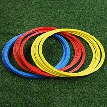 1 Pieza Aro De Agilidad De Color Al Azar, Aro De Entrenamiento De Velocidad Y Sensorial Para Saltos Y Entrenamiento De Movimientos En Fútbol, Baloncesto Y Otros Deportes
