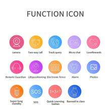 Children's Smartwatch Sos Phone Watch 2g Sim Card Ip67 Waterproof Gps Tracker For Kids, Compatible With Ios And Android, Perfect Gift For Children And Teenagers - Pink - View 8