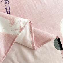 3 件套活力印花床上用品套装，高克重柔软布艺床单套装，带枕套（不含被子） - style 9 - 查看 5