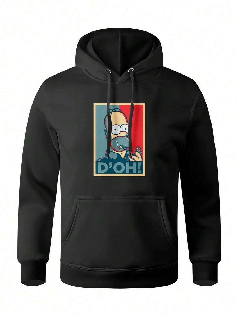 Men Hoodies - màu đen - Xem 1