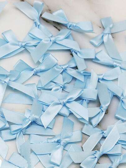 (50 Pieces/Bag) 4cm Ribbon Bow With Various Colors For Gift Decoration And Making Hairpin Headwear Back To School Valentine Day