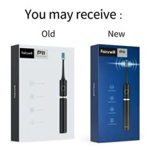 Fairywill Sonic Electric Toothbrush For Adults With 8 Brush Heads , Rechargeable Toothbrush With 3 Modes And Smart Timer, Black - Black - View 9