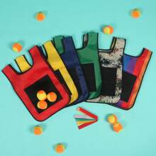 1 Set Outdoor Fangspiel Interaktiver Leucht-Haftball Weste für Familien, Poolspielzeug geeignet für Poolspiele, Poolparty, Erwachsenenpartyspiele geeignet für Halloween/Weihnachten/Thanksgiving