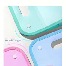 A4 Portable Accordion File Folder Organizer, Multi-Layer Vertical Classification Subject Storage Tool For Students - White - View 4