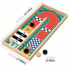 1 bộ Gỗ Theo dõi Phong cách Bắn Trò Chơi , Giường đôi tiêu chuẩn Người chơi , Người lớn Gia đình Đồ chơi tương tác - Nhiều màu - Xem 7