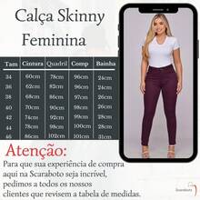 Scaraboto Women Jeans - 紅木色 - 查看 3