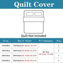 3pcs/Set Cool & Washed Silk Duvet Cover Set With Pillowcases, Modern Style Comfortable Soft Luxurious Double Bedding Set, Various Sizes Optional, Machine Washable, Suitable For Bedroom Home Use - Dark Green - View 2