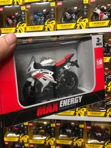 Modelo De Moto De Juguete De Aleación, Mini Motocicleta Replica - multicolor - Ver 4