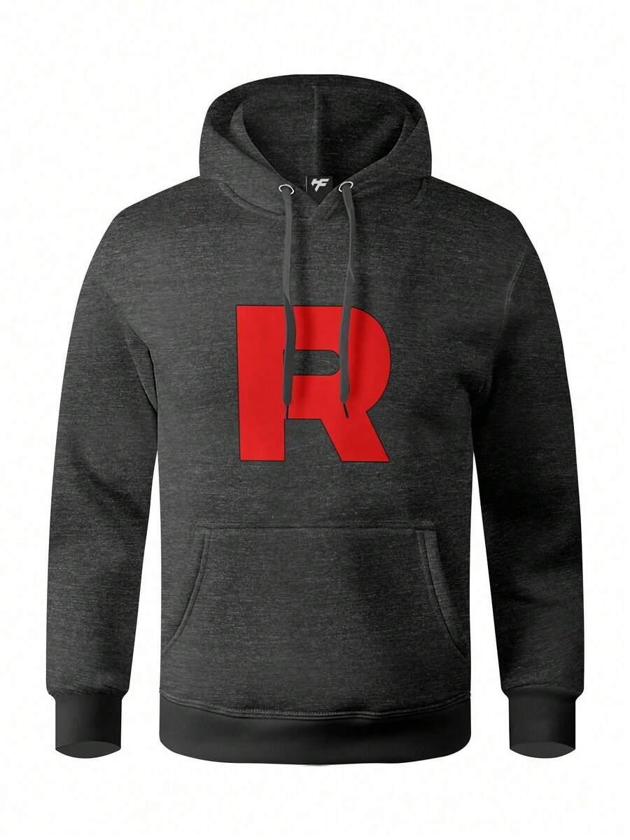 Men Hoodies - Màu xám đen - Xem 1