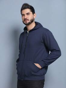 Men Jackets & Coats - 藏蓝色 - 查看 3