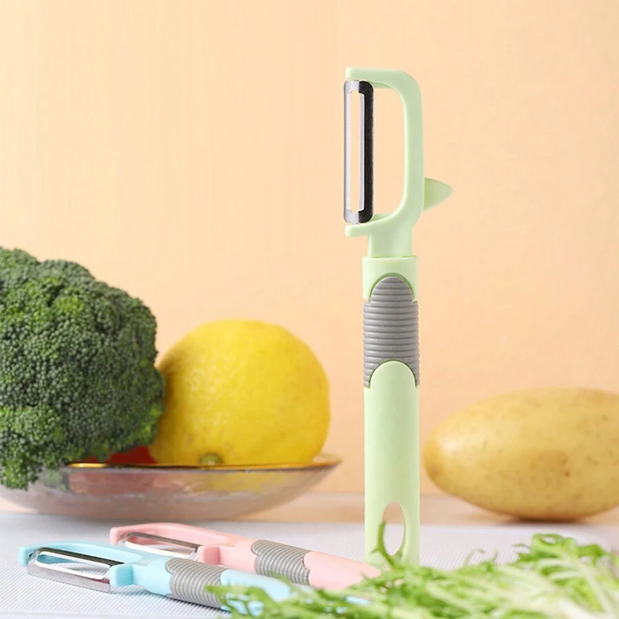 Multipurpose Stainless Steel Peeler For Potato, Fruit, Vegetable - Random - View 1