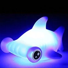 发光水池沐浴玩具套装，儿童漂浮橡胶水上玩具，儿童男孩女孩泳池浴缸淋浴玩具，圣诞节生日，浴灯，海豚玩具，男孩玩具>儿童泳池玩具 - 彩色 - 查看 17