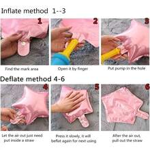 50 Balão Metalizado Coração Vermelho Mãe Te Amo 45cm 18 Polegadas Festa Decoração - Vermelho - Visão 4