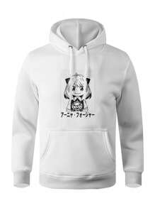 Men Hoodies - 白色 - 查看 1