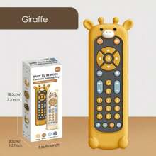 3合1互動電視遙控玩具,帶光與聲音,多語言學前教育遊戲,是孩子們的理想禮物。單個部件隨機發貨 - 彩色 - 查看 12