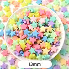 30 顆 10x11 毫米彩色霧面心形珠壓克力間隔珠寶珠適合 Diy 製作手鍊項鍊耳環手工用品 - 彩色 - 查看 22