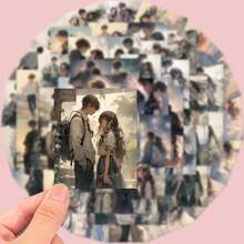 58入組動漫校園愛情主題貼紙,適用於筆記本、手機、杯子、平板電腦、頭盔、吉他、行李箱等diy裝飾 - 彩色 - 查看 9