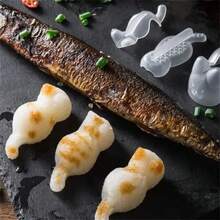 Người Nhật Bản Nhập khẩu Mèo con Hình dạng Cơm Khuôn , Củ cải Hình dạng Khuôn , Nhỏ bé Mèo con Hình dạng Hoạt hình Bữa trưa Và Bữa ăn nhẹ Khuôn - Trong sáng - Xem 4